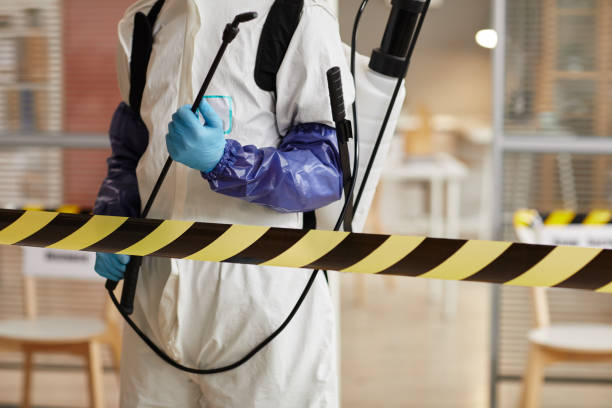 Professional Infectious Disease Decontamination technician working in Wells, MN